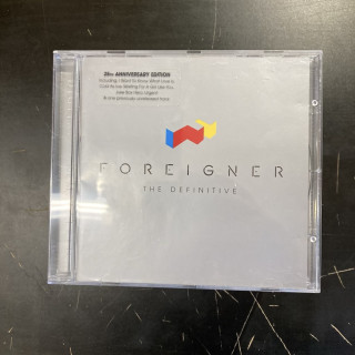 Foreigner - The Definitive (remastered) CD (VG+/M-) -hard rock-